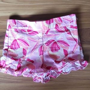 Janie and Jack floral shorts